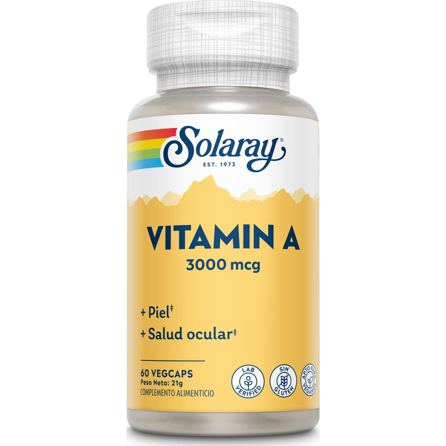 Solaray Vitamine A 3000mcg 60caps