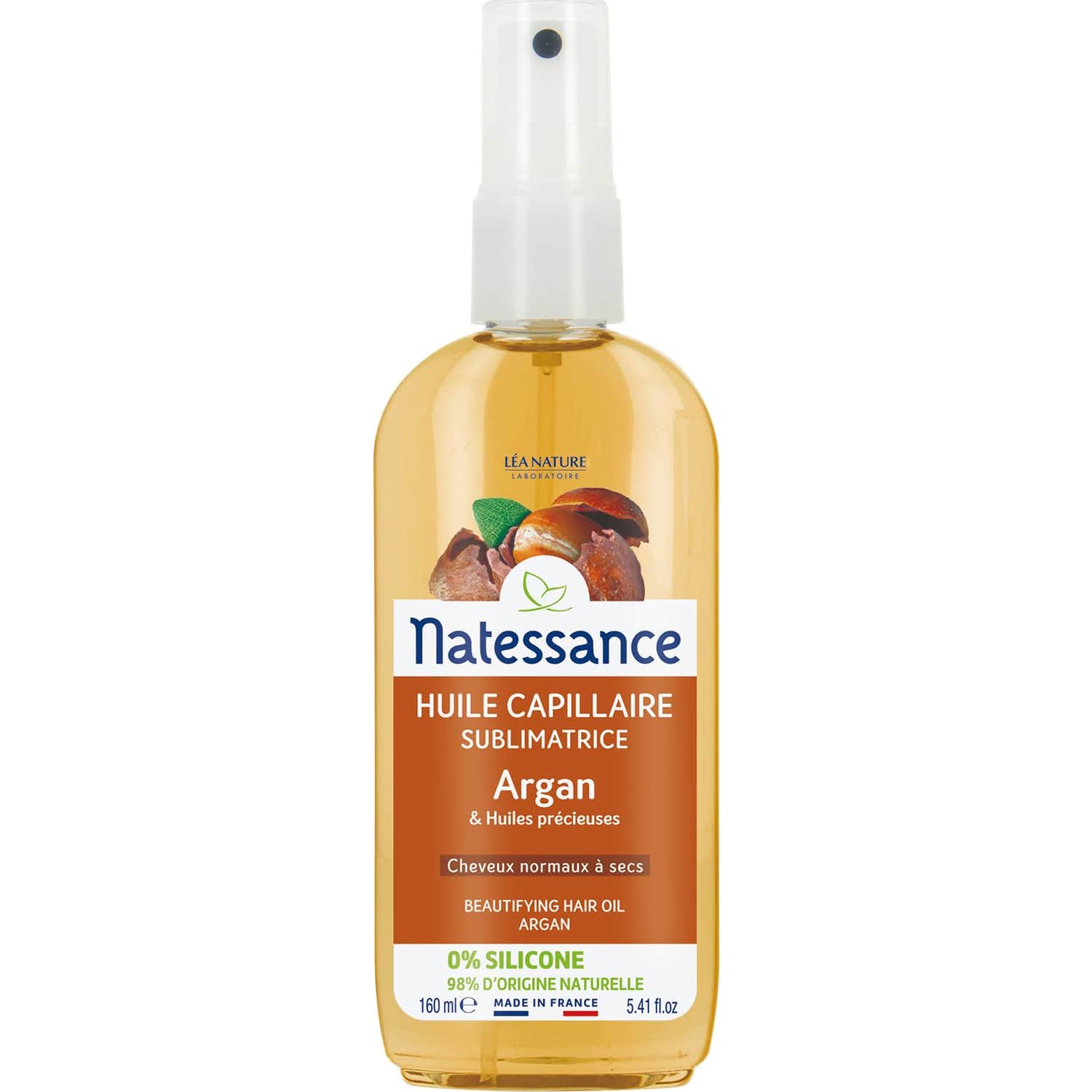 Natessance Huile Capillaire Sublimatrice Argan 160ml