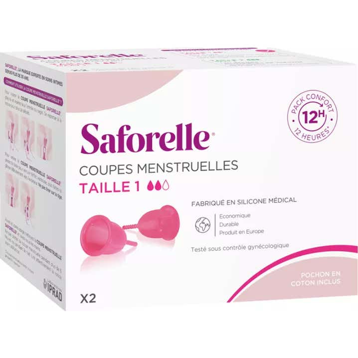 Saforelle Cup Protect Coupelle Menstruelle T1 boîte de 2