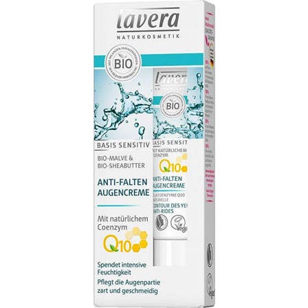 Lavera Crème Contour des Yeux Q10 Basis Sensitiv 15ml
