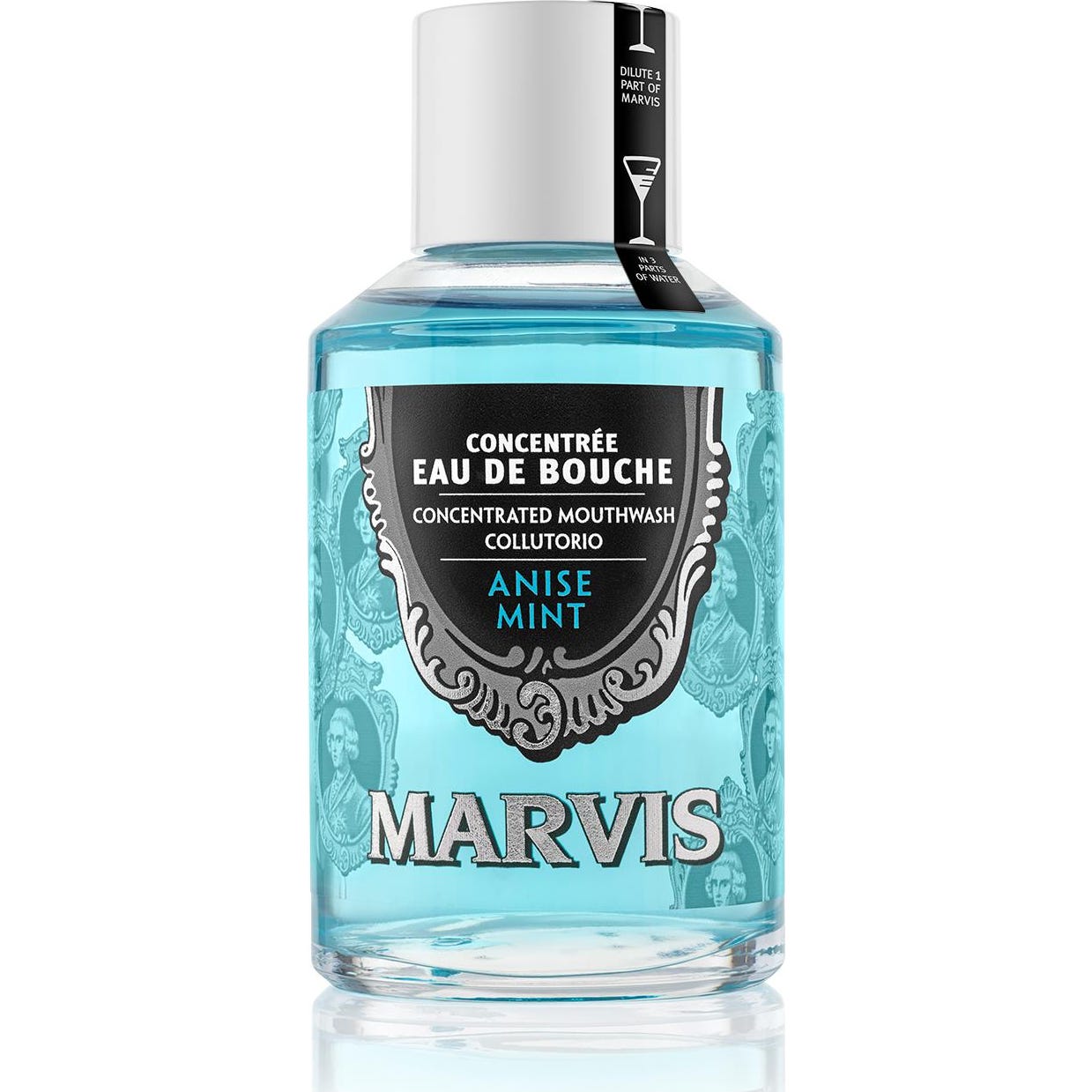 Marvis Eau De Bouche Menthe-Anis Bain De 120 Ml - Image 4