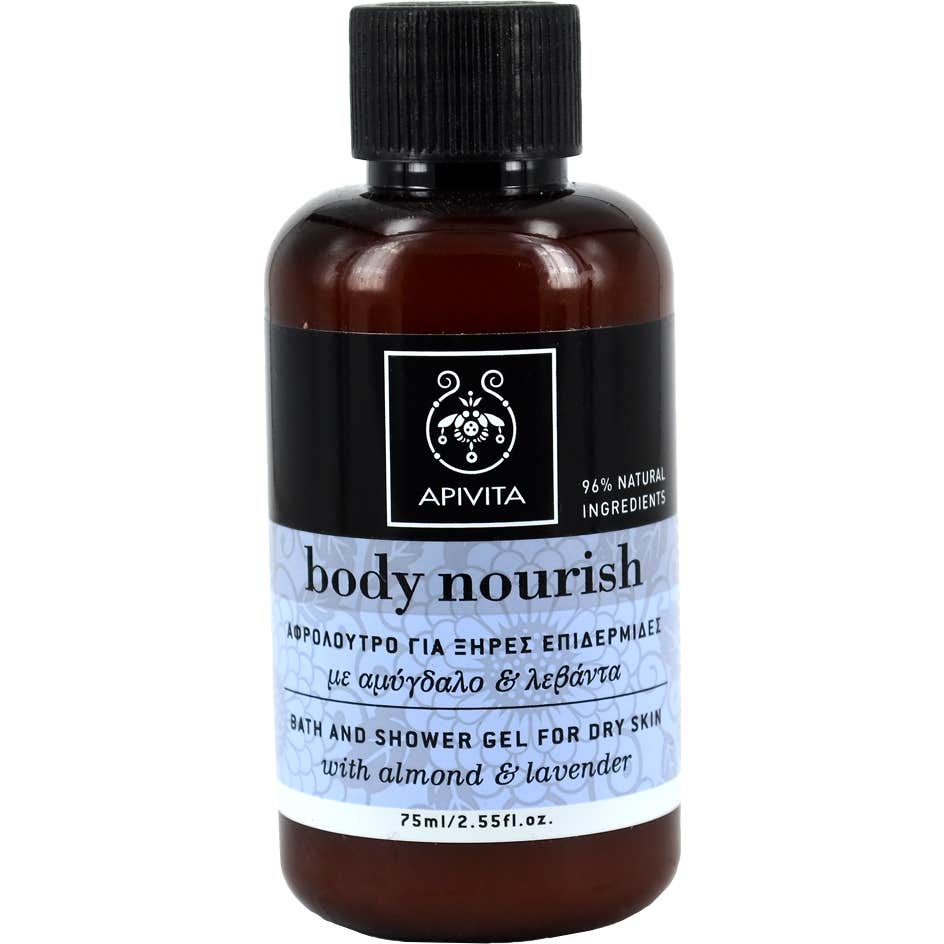 Apivita Mini Gel Douche à l'Amande et à la Lavande 75ml