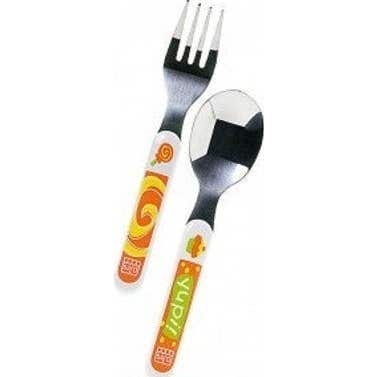 Set de couverts en acier Saro