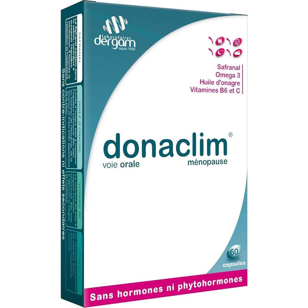 Dergam Donaclim Menopause 180 Capsules - Image 2