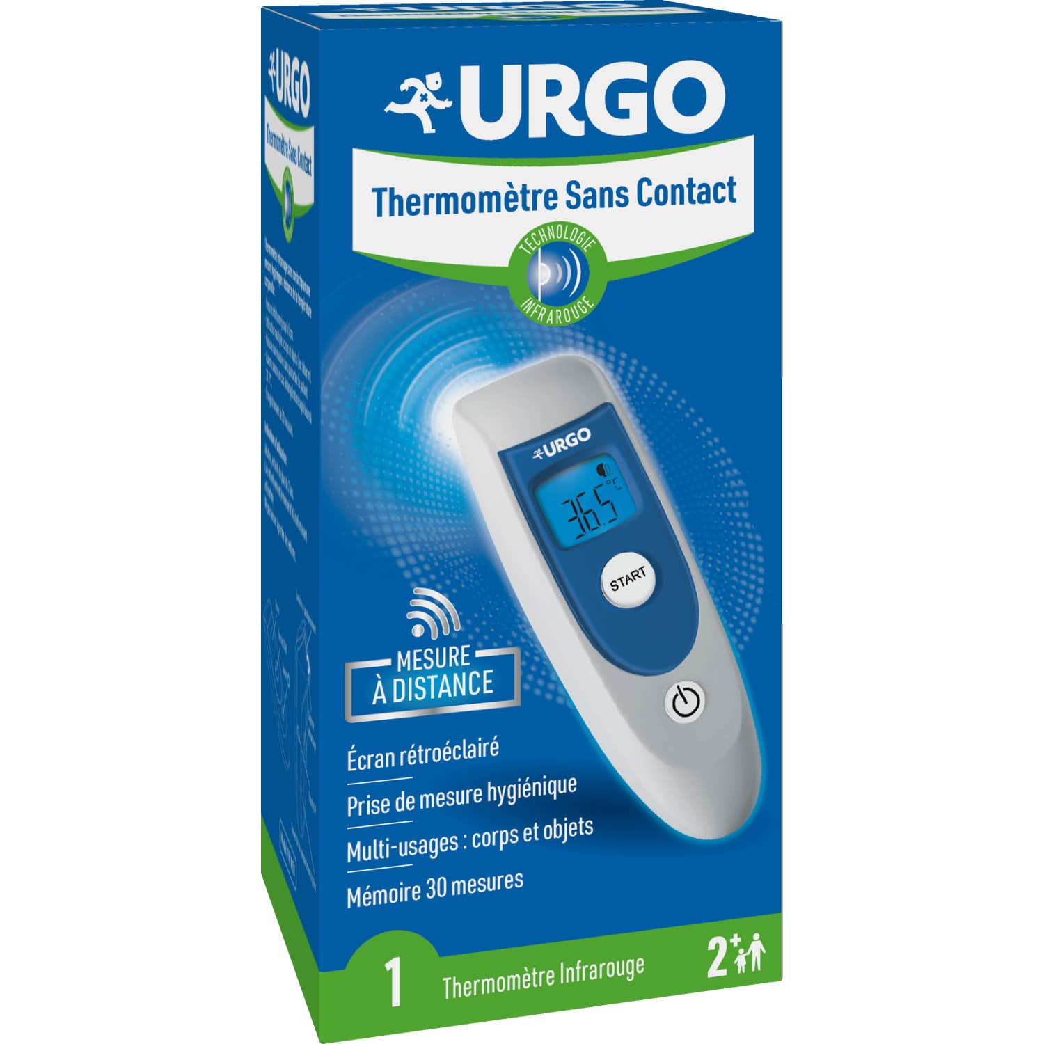 Urgo Thermomètre Digital Sans Contact