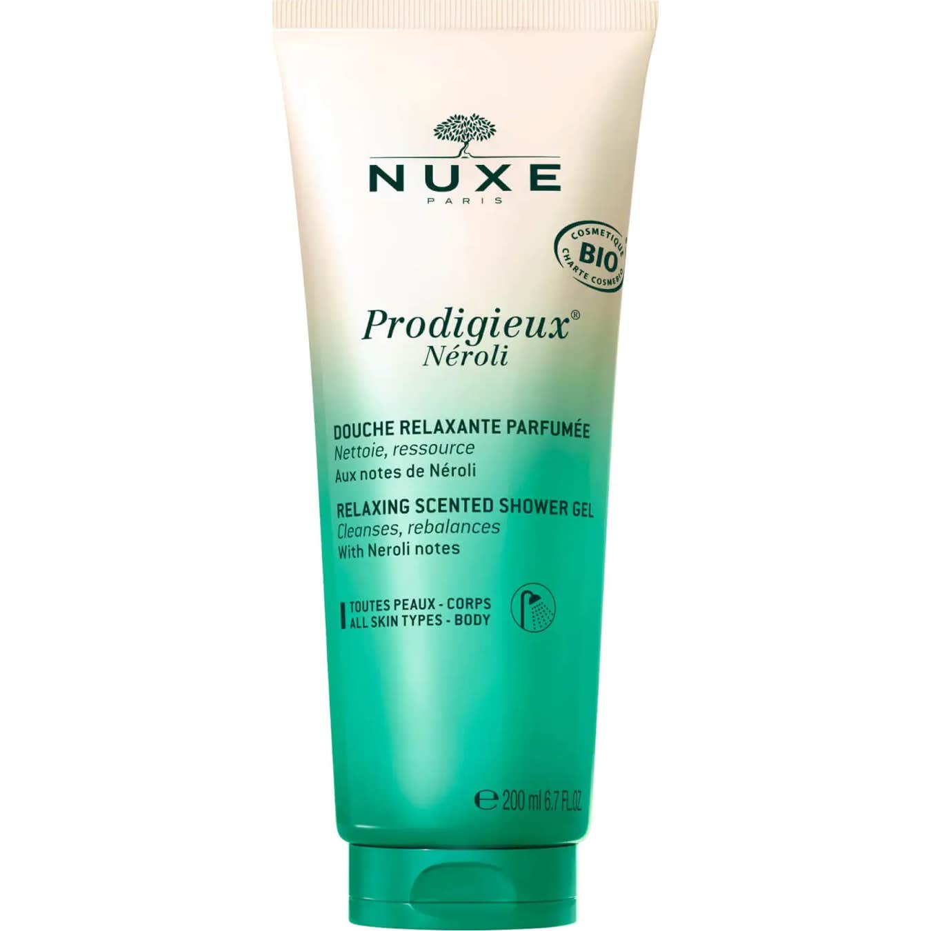 Nuxe Prodigieux Néroli Douche Relaxante Parfumée 200ml