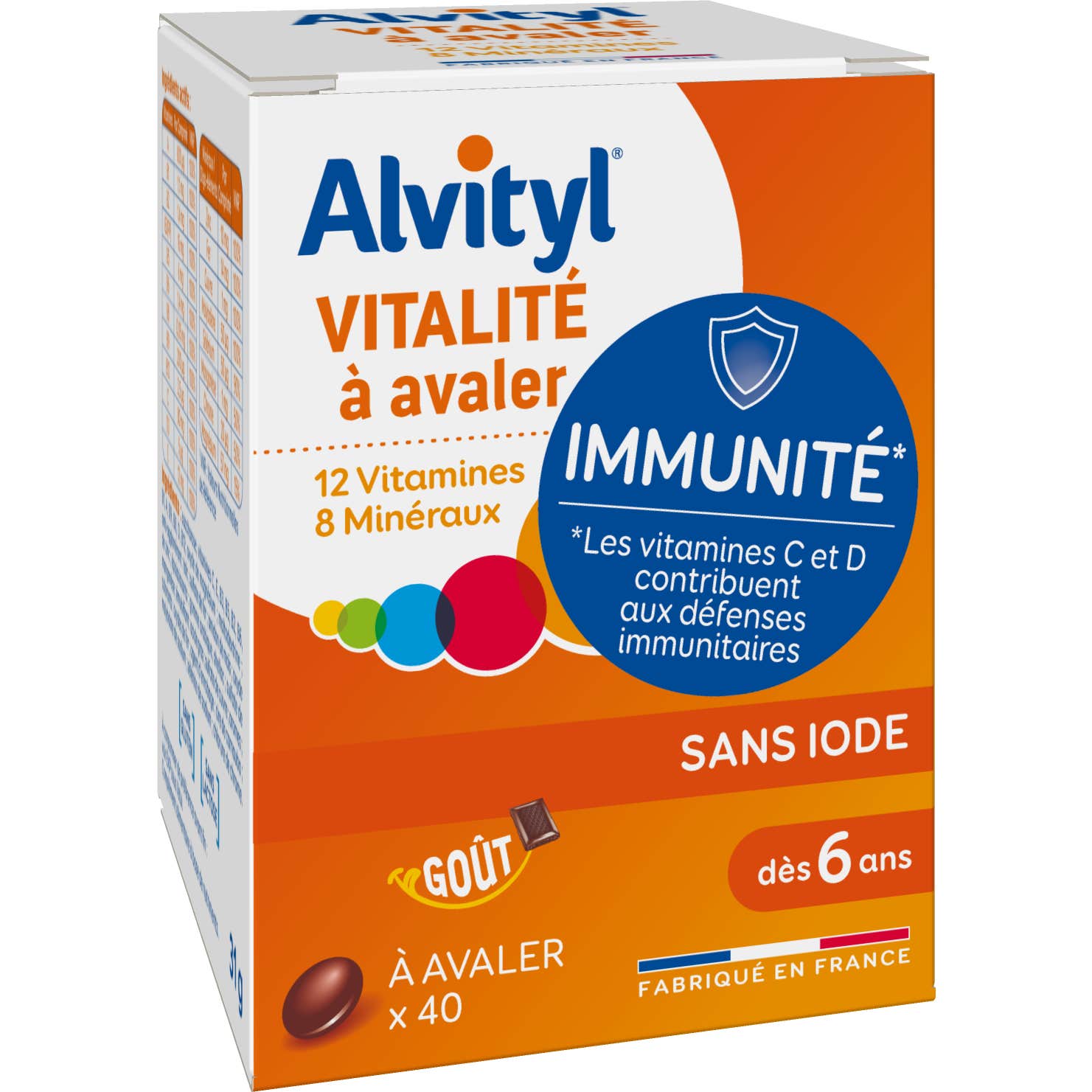 Alvityl Vitalité 40 Comprimés