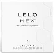 Lelo Hex Original Préservatifs 3 Unités