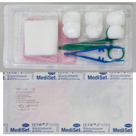 Mediset Set Pansement Sans Champ Mediset Set Pansement Sans Champ
