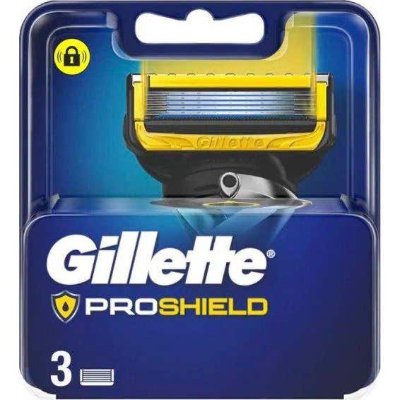Lames de rechange pour le rasoir Gillette Proshield 3 pièces