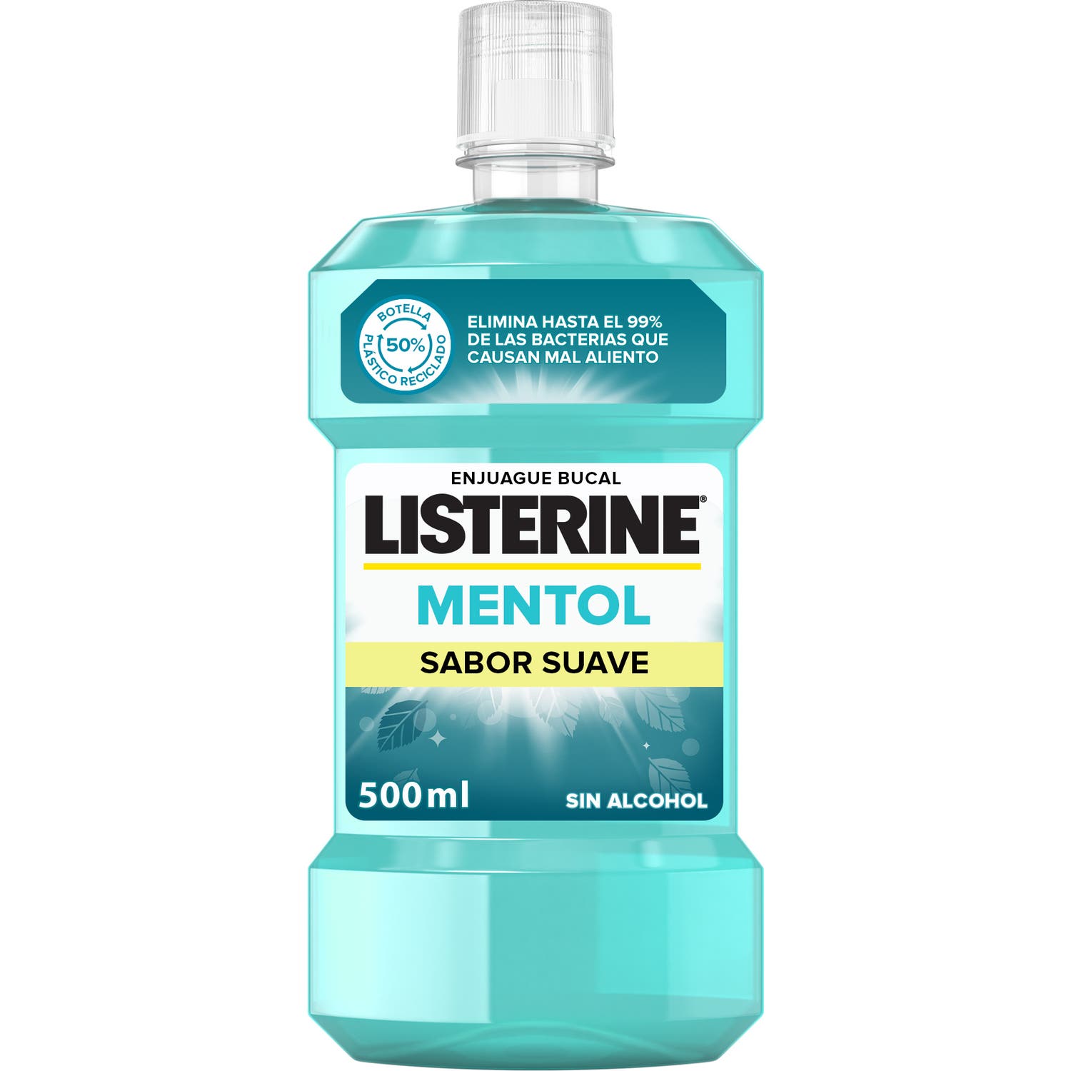 Listerine Menthol Goût Plus Léger 500 ml
