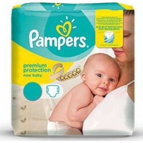 Pampers New Baby T3 49kg 29 couches
