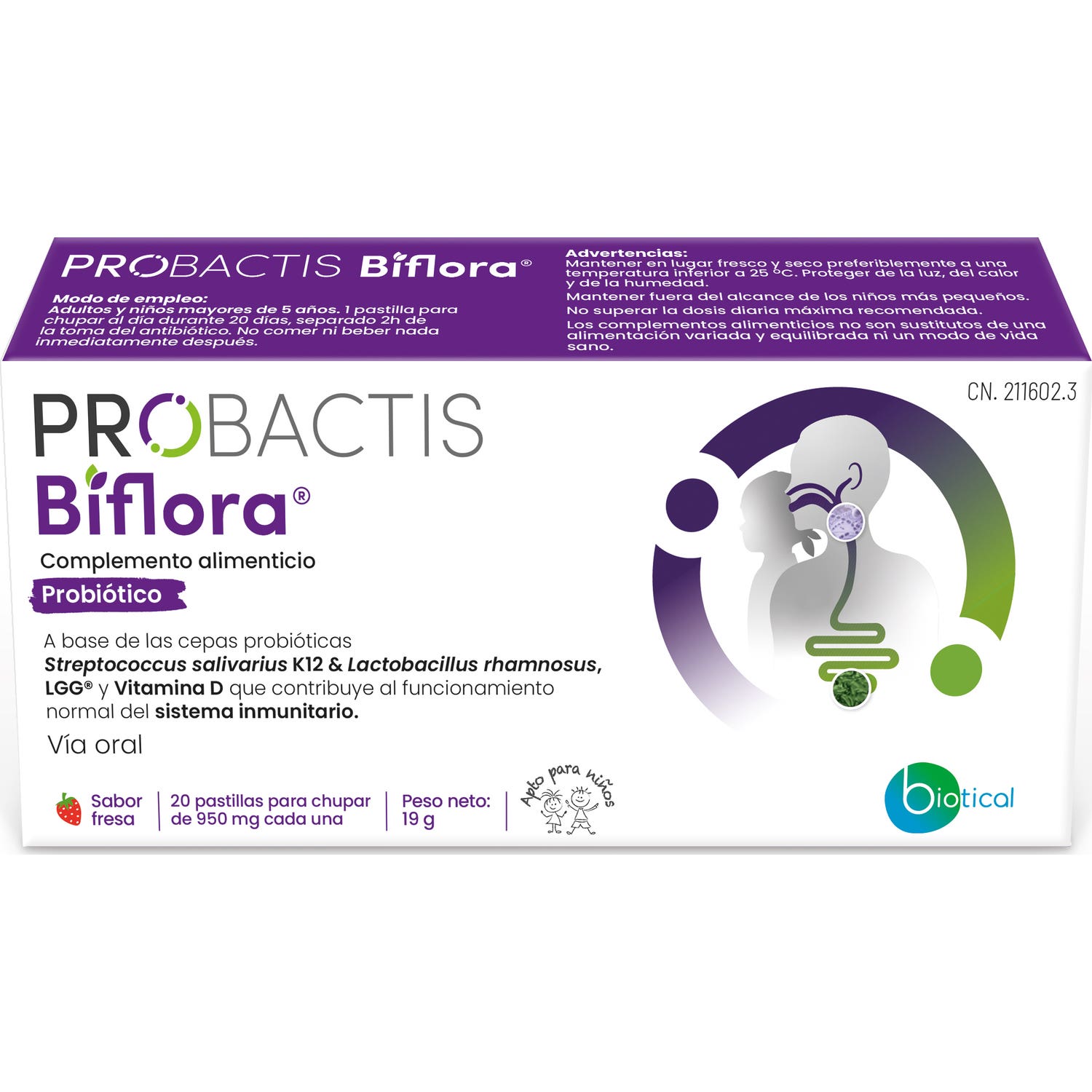 Probactis Biflora 20comp
