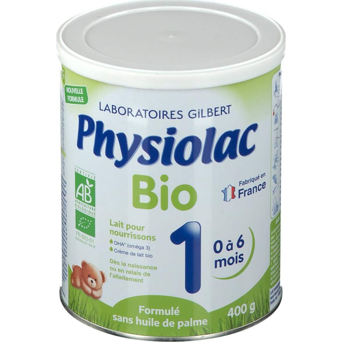 Physiolac Lait Bio1 Pdr 400G