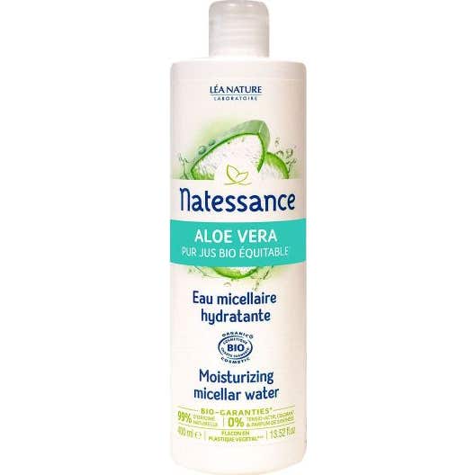 Natessance Eau Micellaire À L'aloès 400Ml
