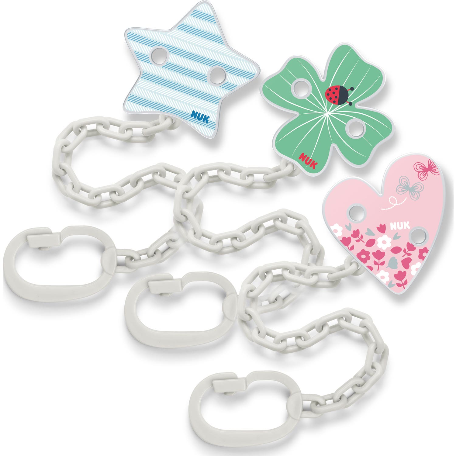 Nuk Happy cadenita porte-sucette 1ud