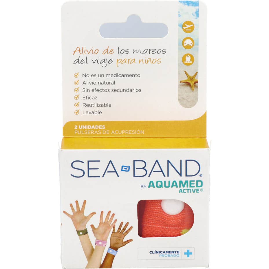Sea Band Bracelet anti-mal des transports pour enfants 2 pièces