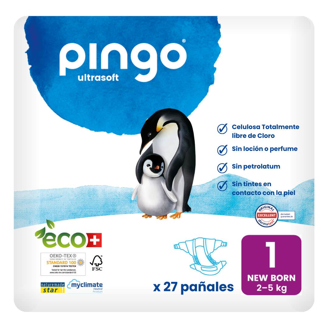 Pingo Couches pour nouveau-né T1 27 pcs