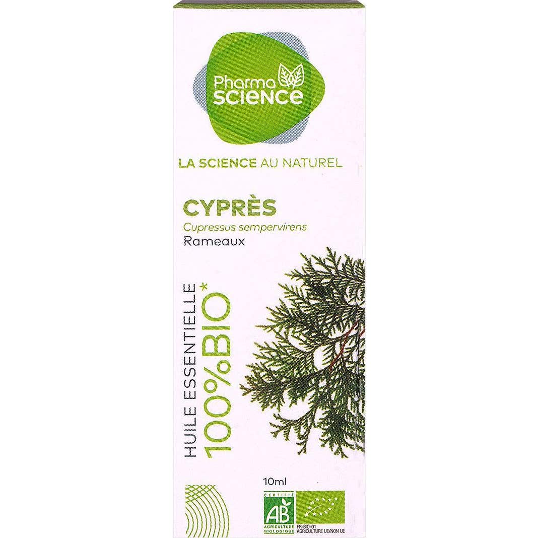 Pharmascience Huile Essentielle Cyprès Bio 10ml