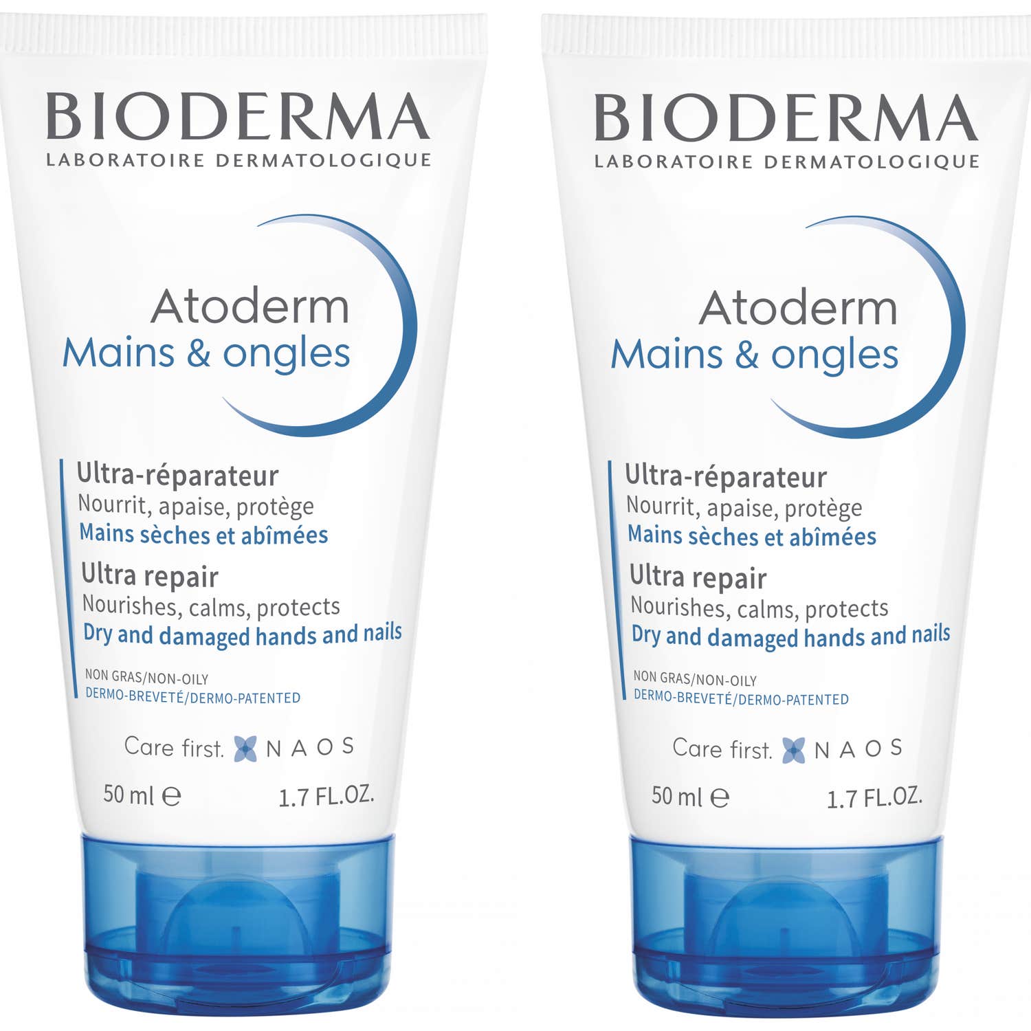 Bioderma Atoderm Crème Mains & Ongles 2x50ml