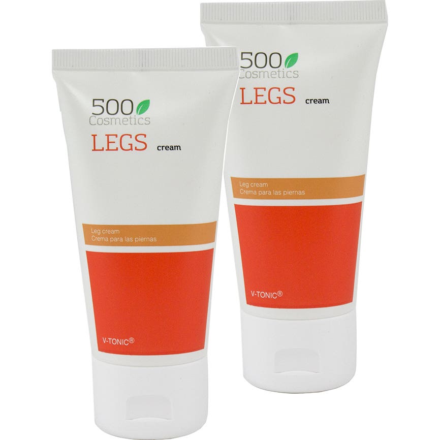 500Cosmetics Legs Cream Crema Para Varices 2X75ml