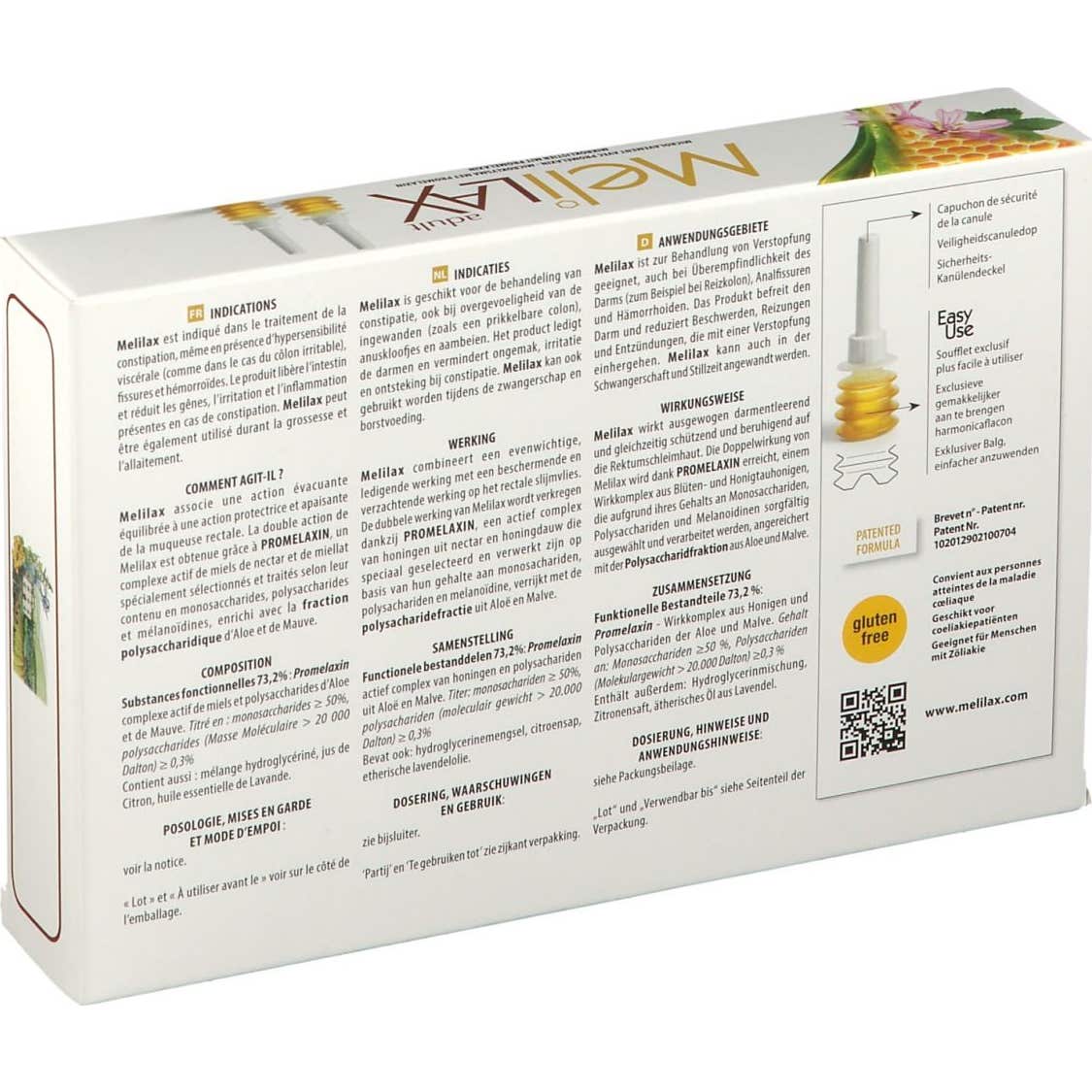 Aboca Melilax Adult 6 Microlavements