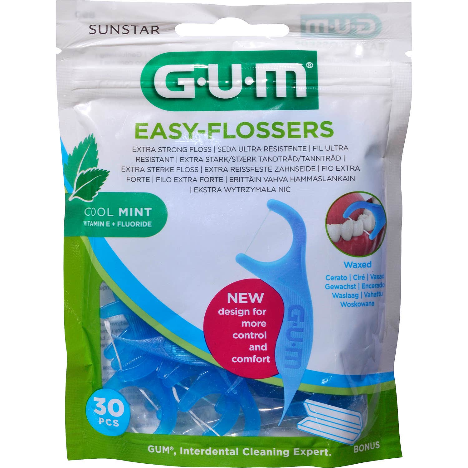 GUM® Easy Flossers 30 pcs