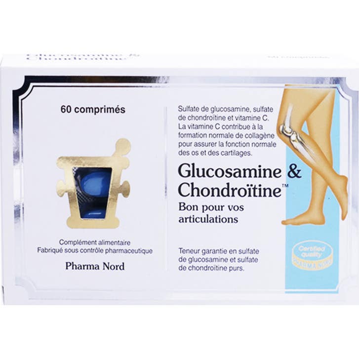Pharma Nord Glucosamine & Chondroïtine 60 comprimés