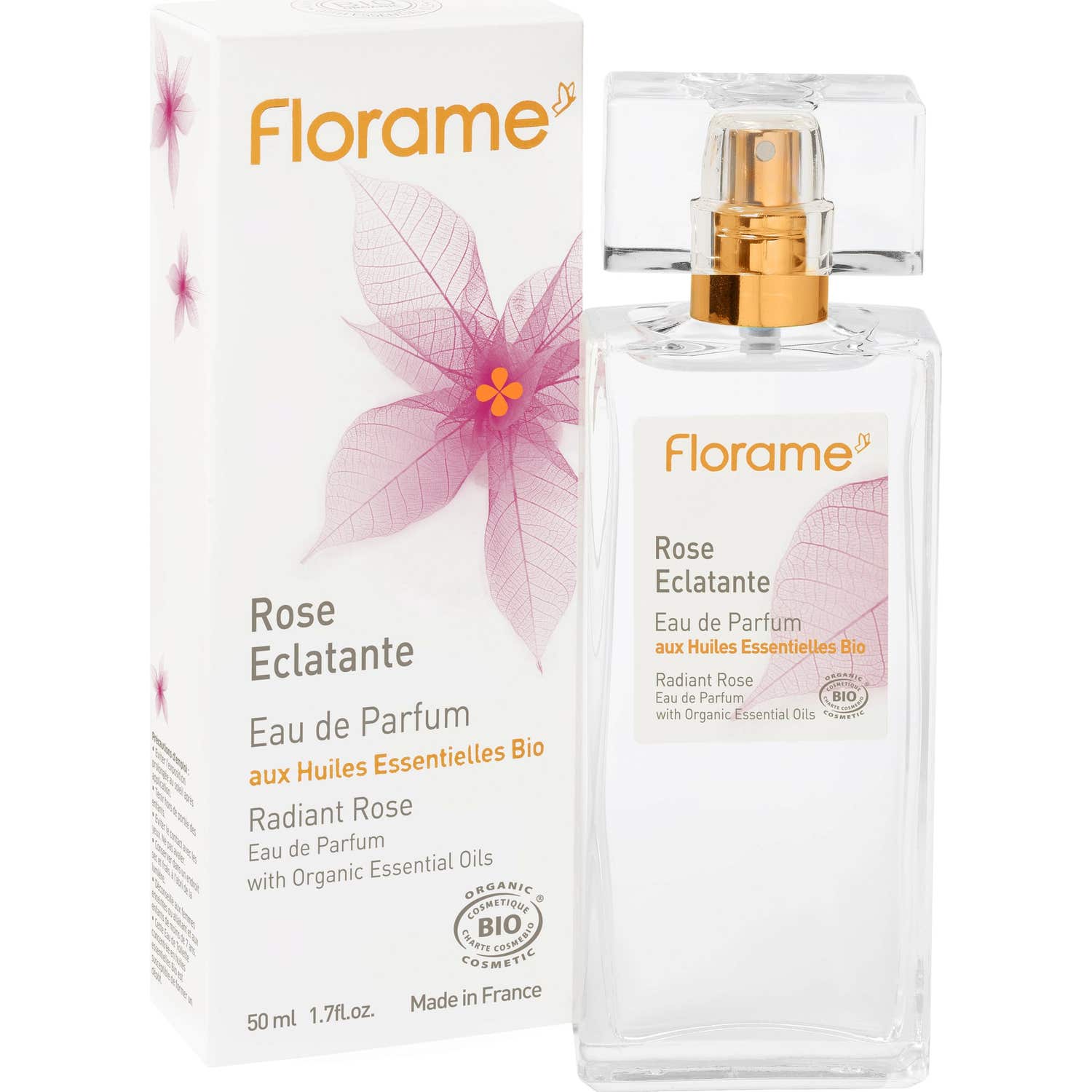Florame Eau De Parfum Rose Eclatante 50ml