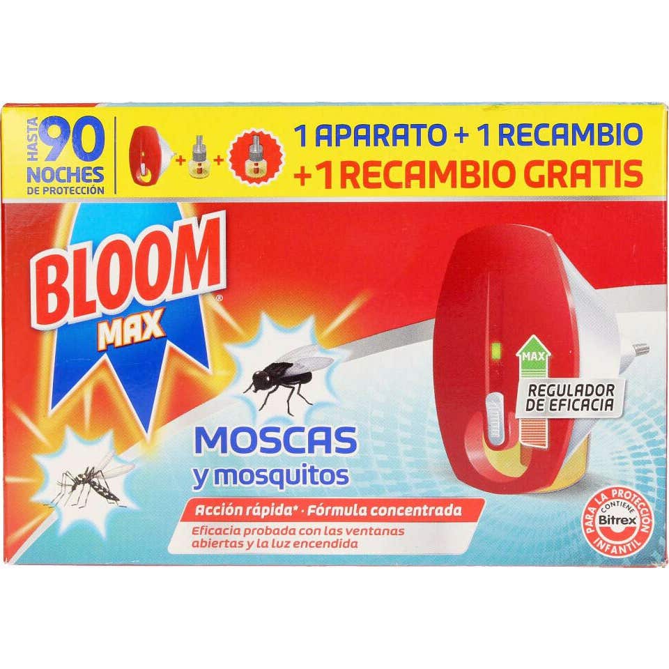 Bloom Max Aparato Electrico Liquido + Recambio 2 Ud - Bloom