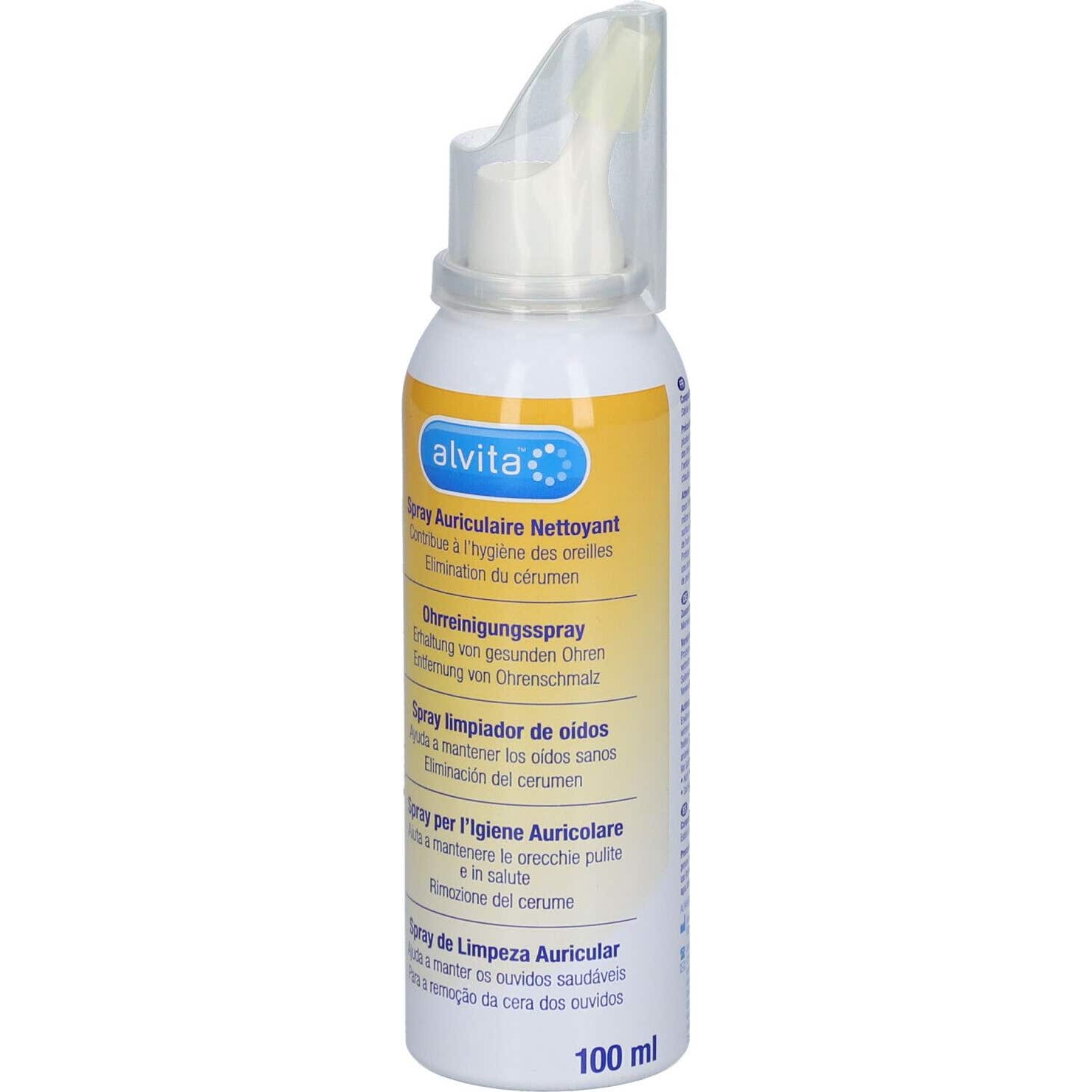 Alvita spray nettoyant pour oreilles 100ml
