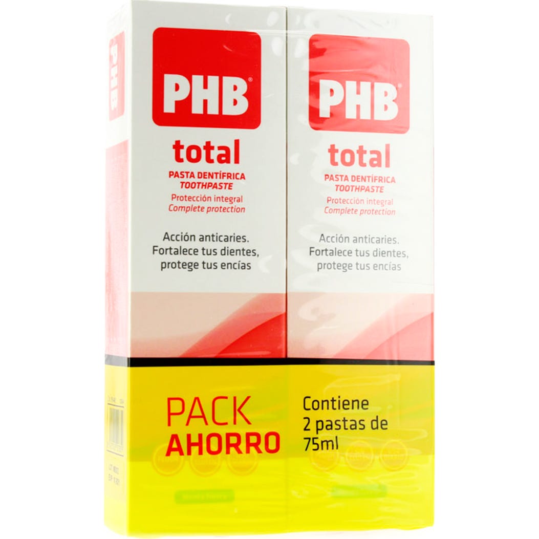 Phb Total Pasta Dentifica 75 Ml +75 Ml