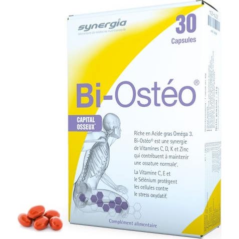 Synergia Bi Ostéo Capital Osseux 30 capsules