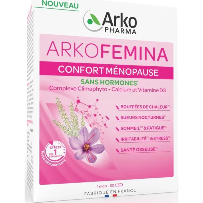 Arkopharma Arkofemina Confort Ménopause 60 Gélules