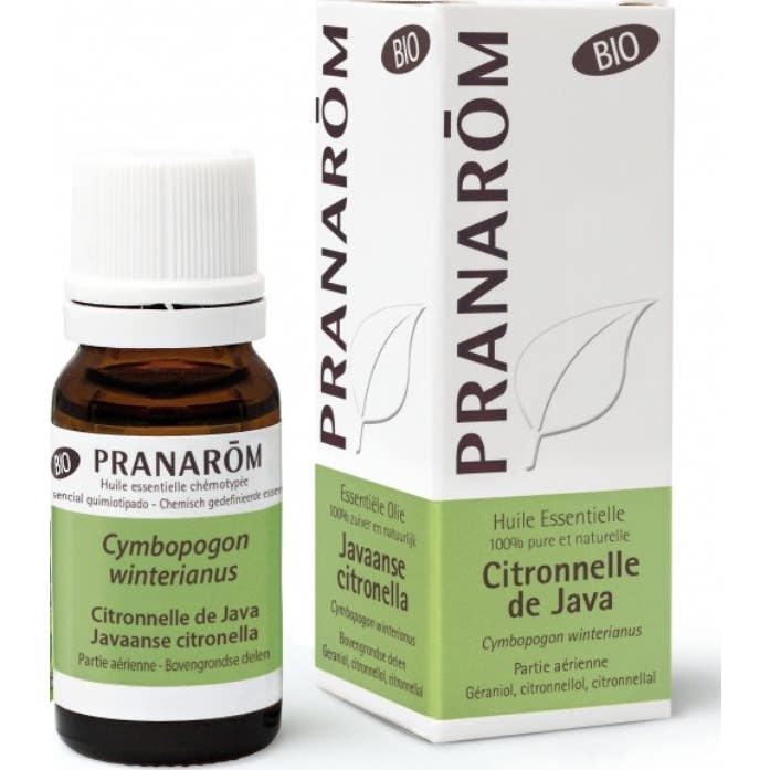 Pranarôm Huile Essentielle Citronnelle de Java Bio 30ml