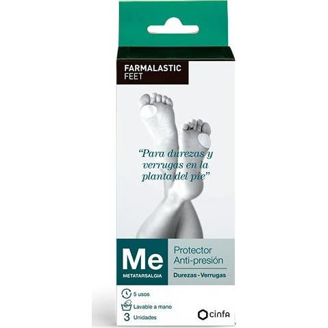 Farmalastic plantar pressure protection pod one size fits all x3