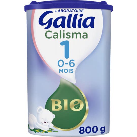Gallia Calisma Bio 1er Âge 800 Grammes
