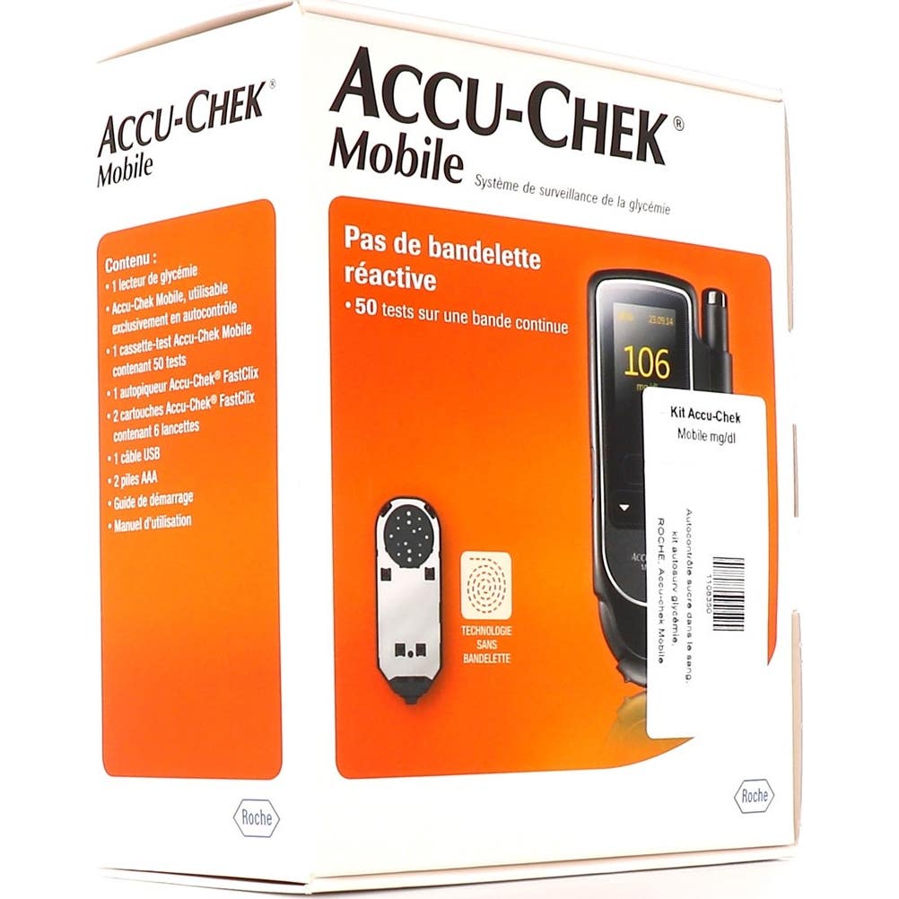 Accu-Chek Mobile Lecteur De Glycémie