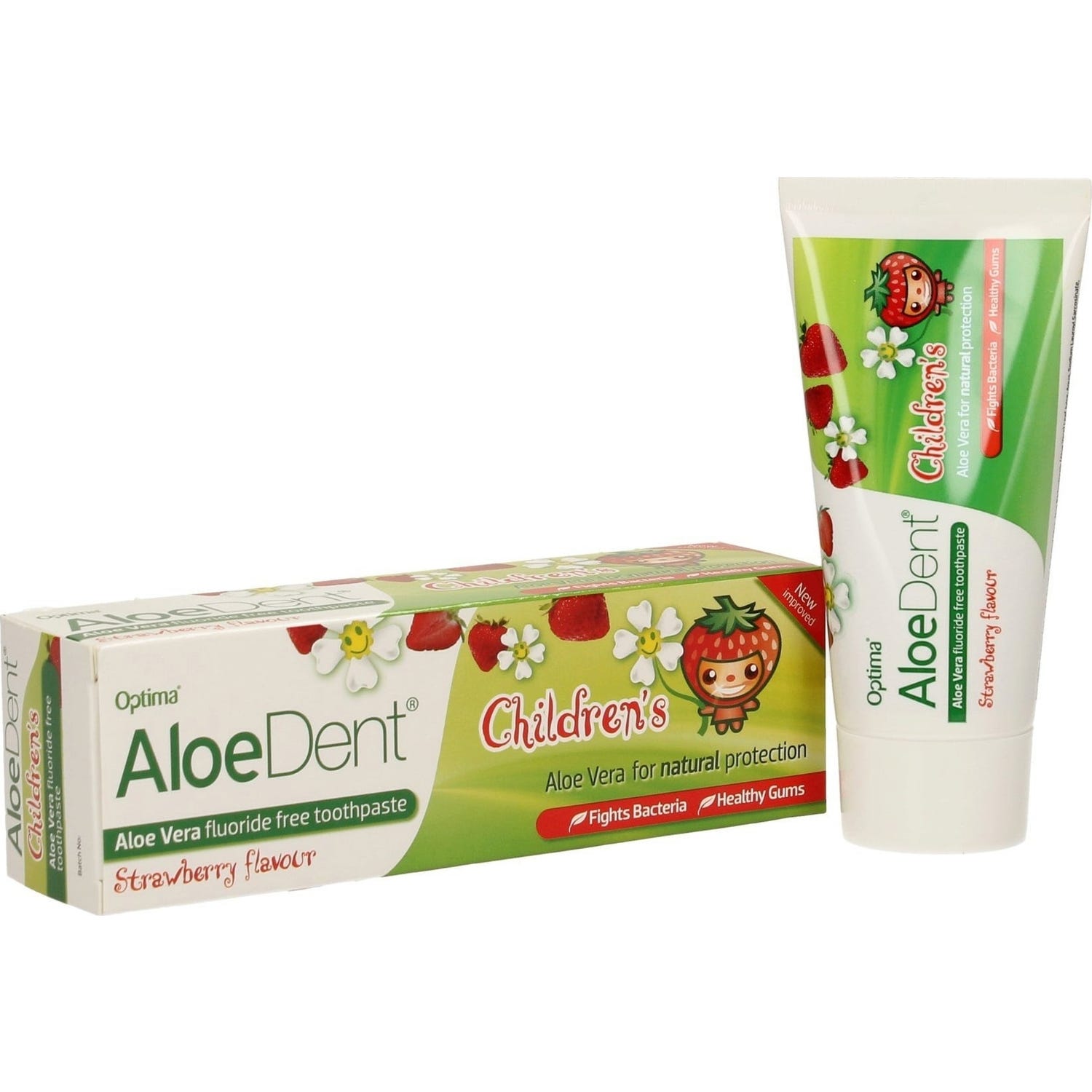 Aloedent Dentifrice Enfant Sans Fluor À La Fraise Dentifrice(S) 50 Ml Enfants - Image 2