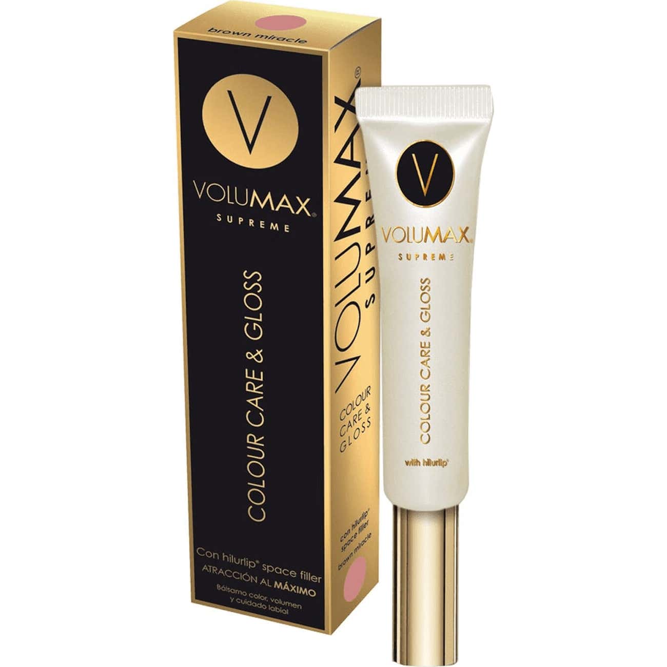 Volumax Supreme Colour Care & Gloss Brown Miracle Lip Balm 15ml