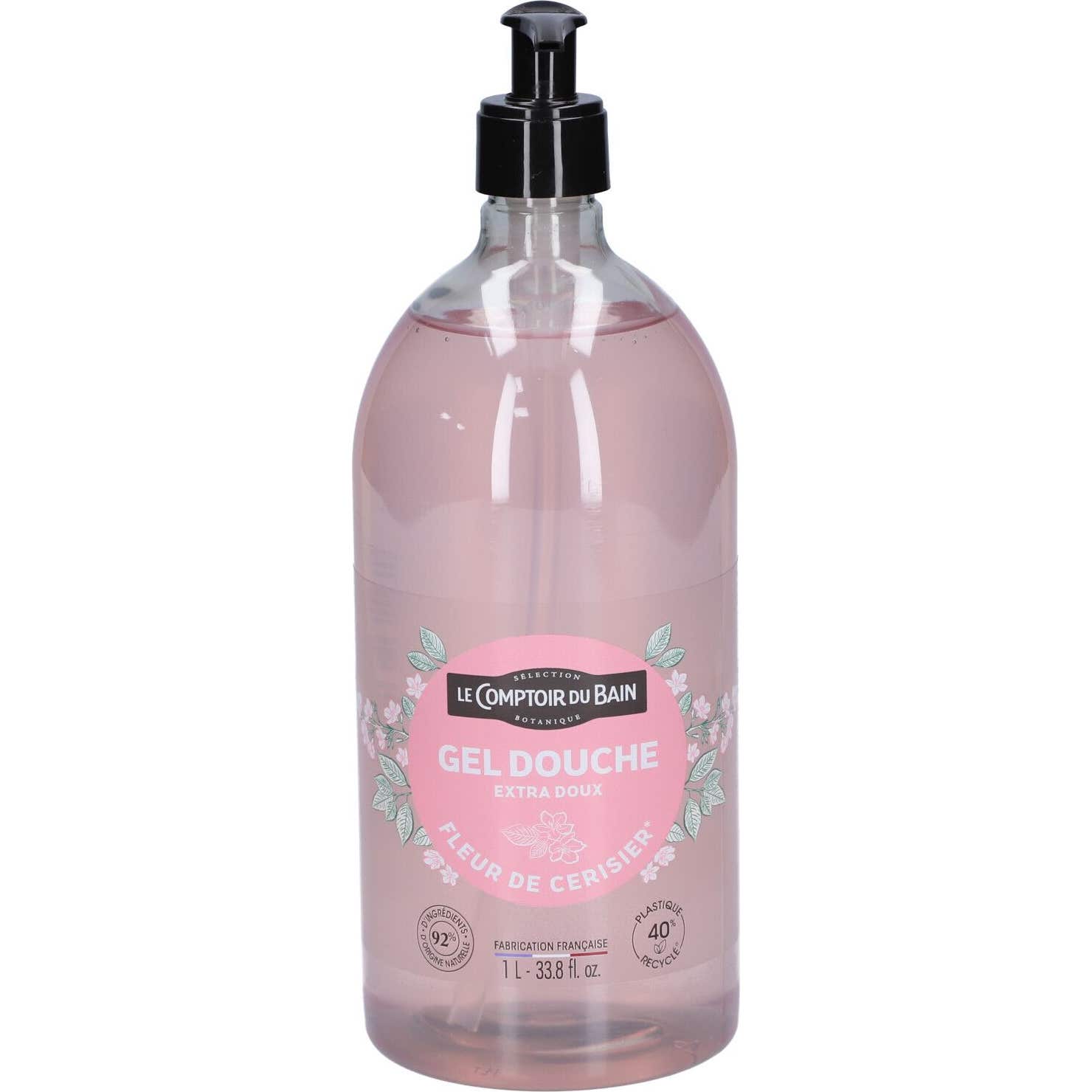 Le Comptoir du Bain Gel Douche Fleur de Cerisier 1L