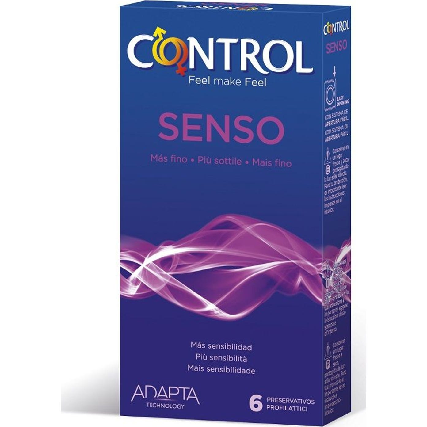 Préservatifs Control Senso 6 Unités