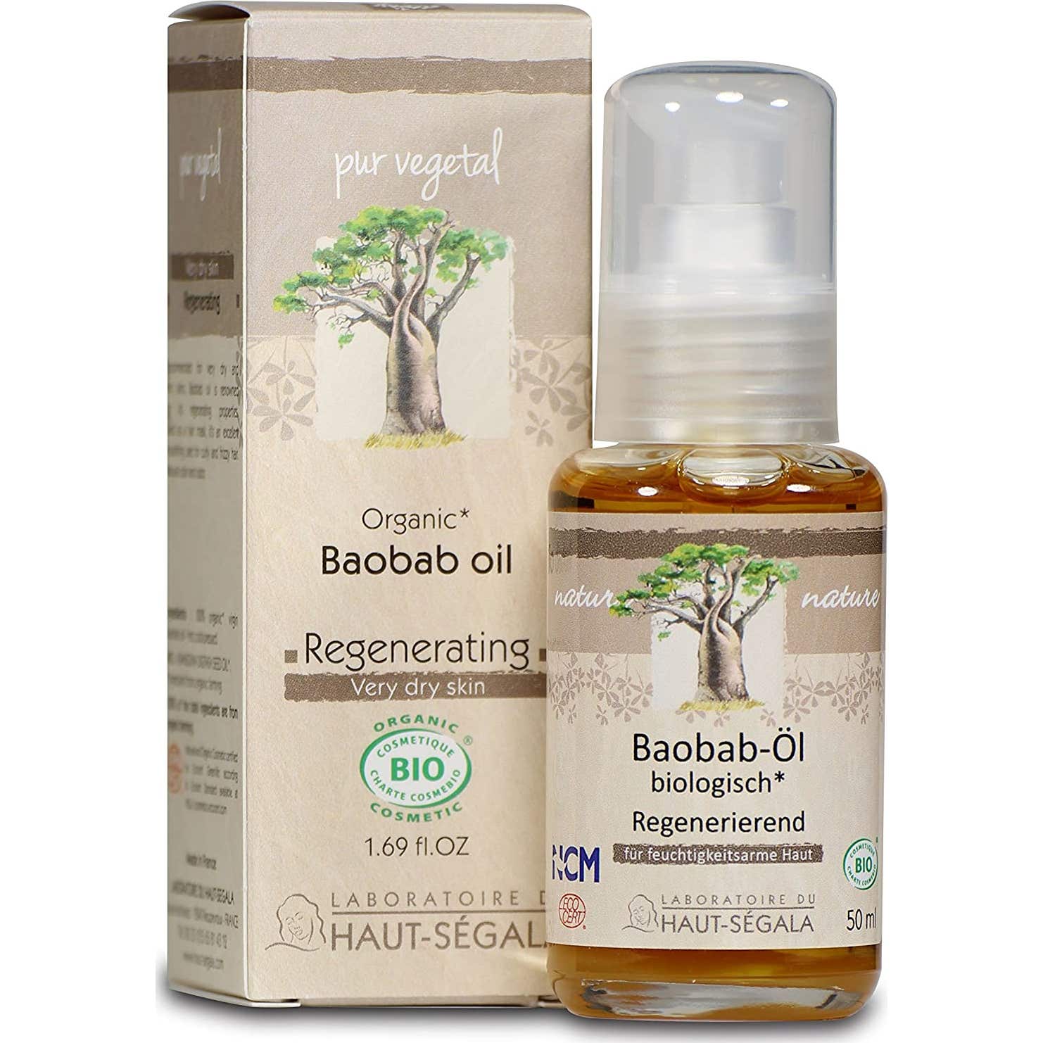 Laboratoire du Haut-Ségala Huile Baobab 50ml