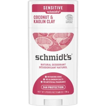 Schmidt's Coconut & Kaolin Clay Deodorant Stick 75g