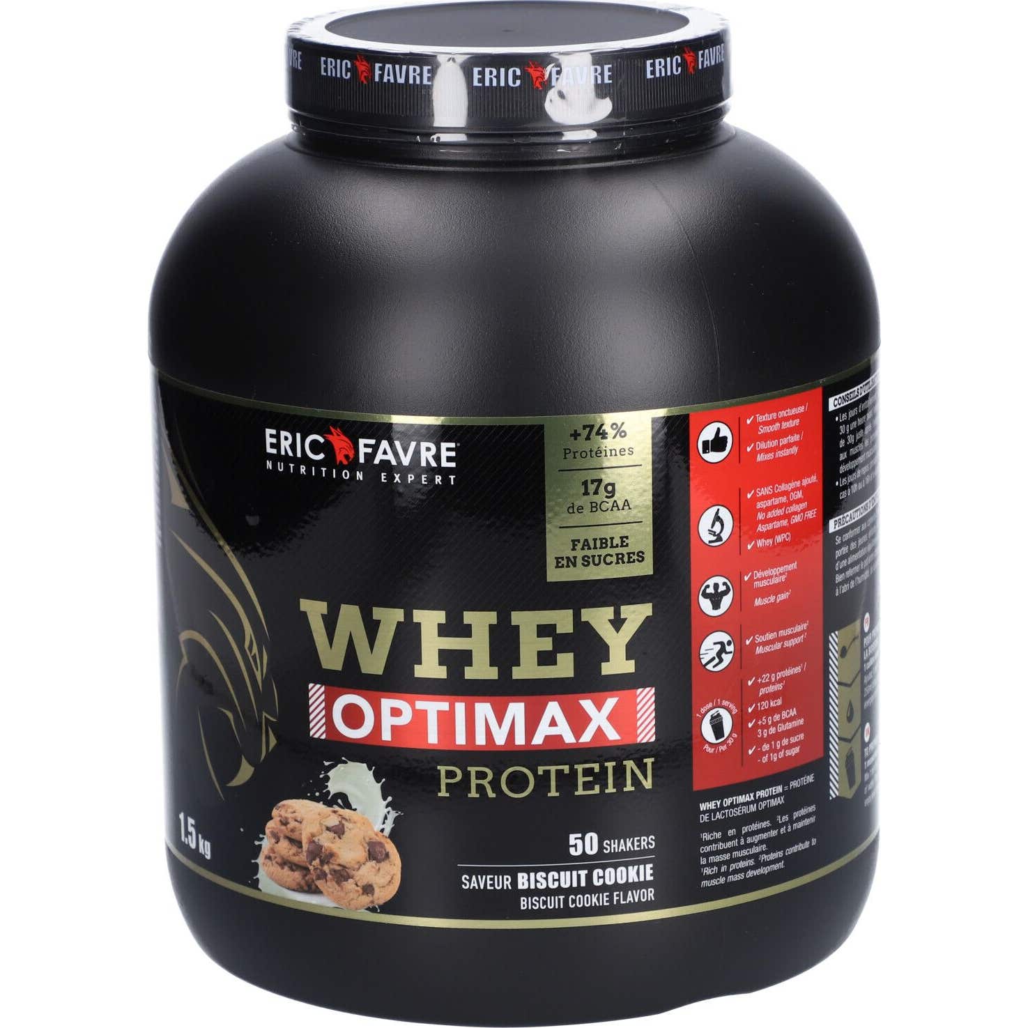 Eric Favre Whey Optimax Cookie 1500g