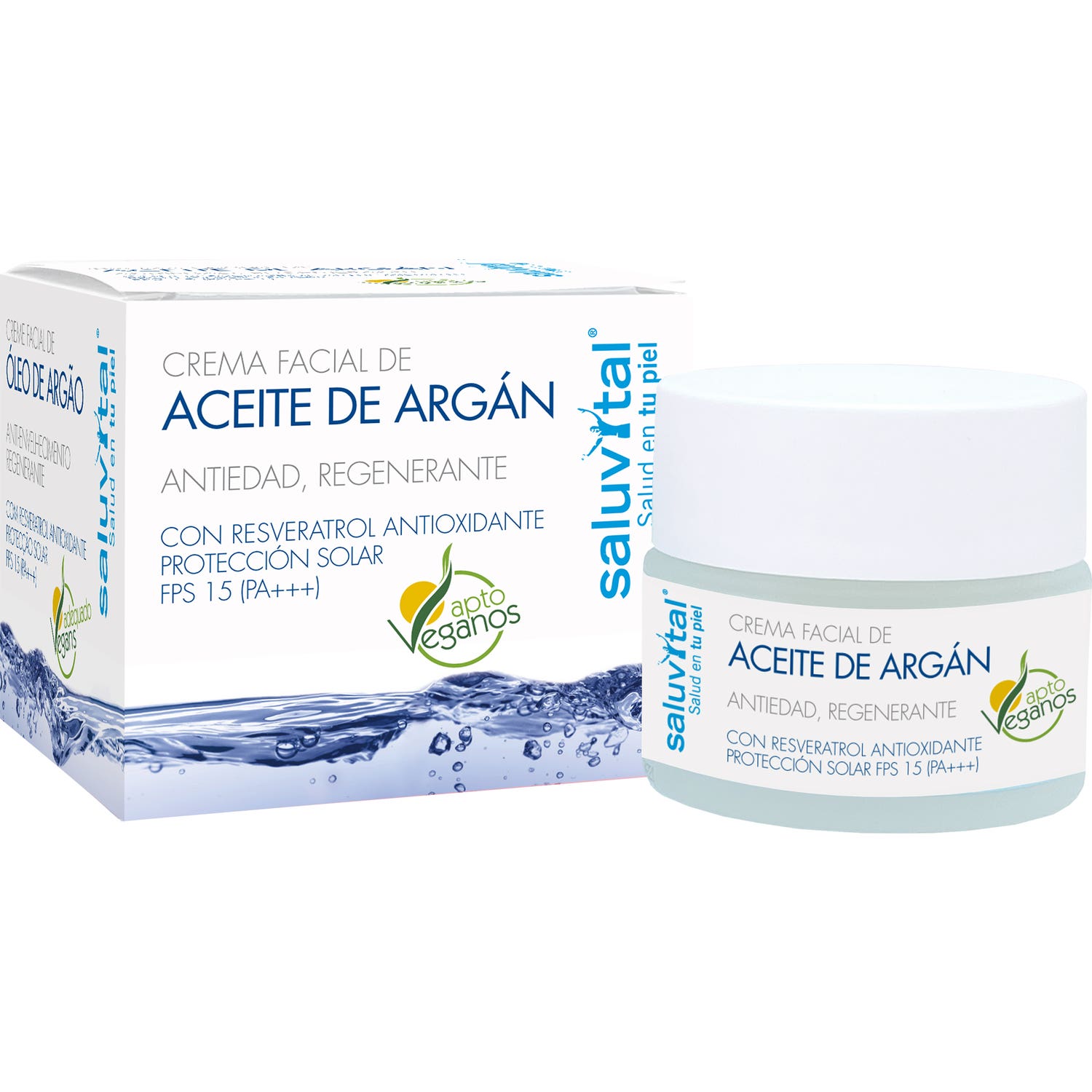 Crème saluvital huile d'argan 50ml