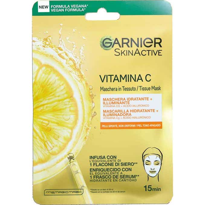 Garnier Skinactive Vitamine C Tissue Mask 1 Unité