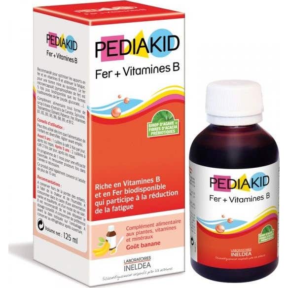 Pediakid Fer + Vitamines Sirop 125ml