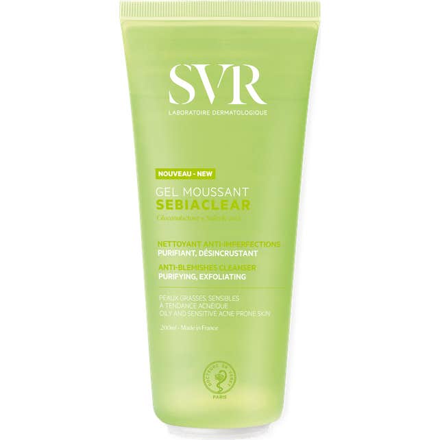 SVR Sebiaclear Gel moussant anti-imperfections 200 ml