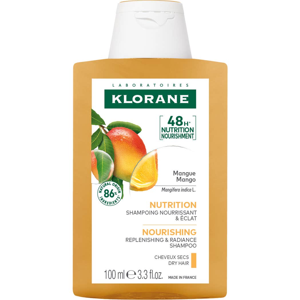 Klorane Nutrition Shampoing Beurre de Mangue 100ml
